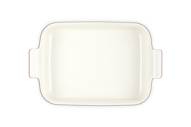 Stoneware Heritage Rectangular DishGarnet image number 4